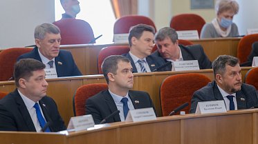 Заседание Законодательного Собрания Оренбургской области